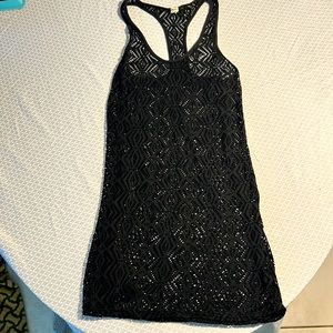 Roxy Black Lace Cover Up